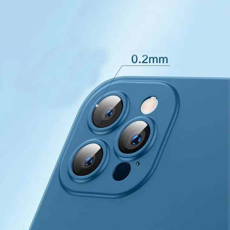 Härdat glasfilm Full telefonväska för iPhone LurSaker