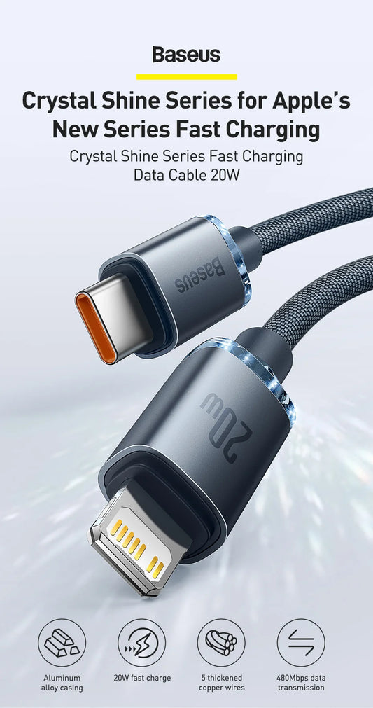 Baseus 20W USB C Kabel För iPhone