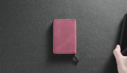 Vetoketjullinen Magsafe-lompakkokotelo matkapuhelimille